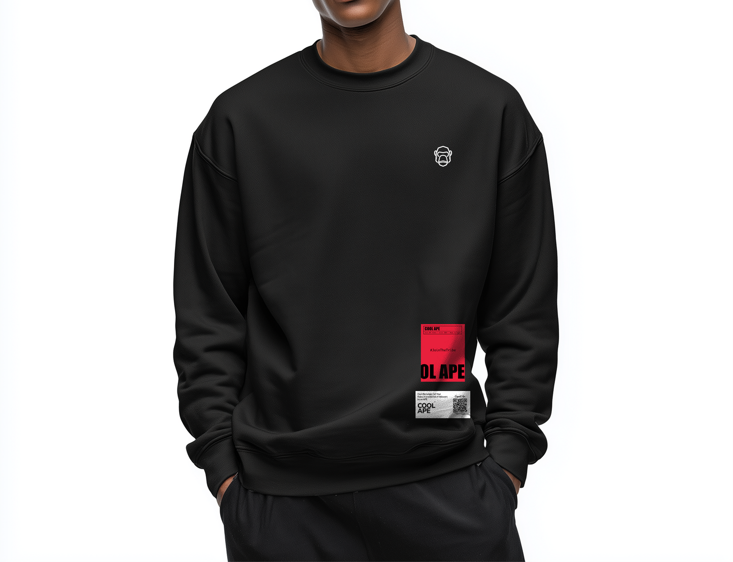 Black Crew Neck