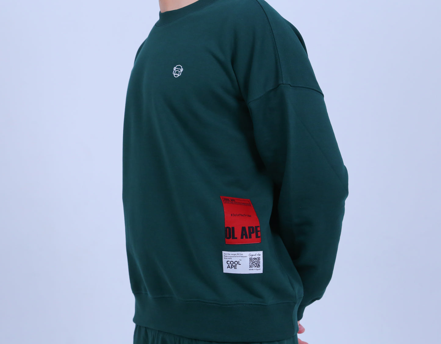Green Crew Neck