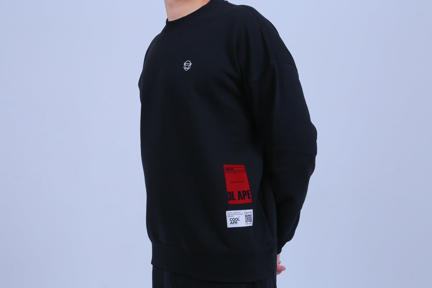Black Crew Neck
