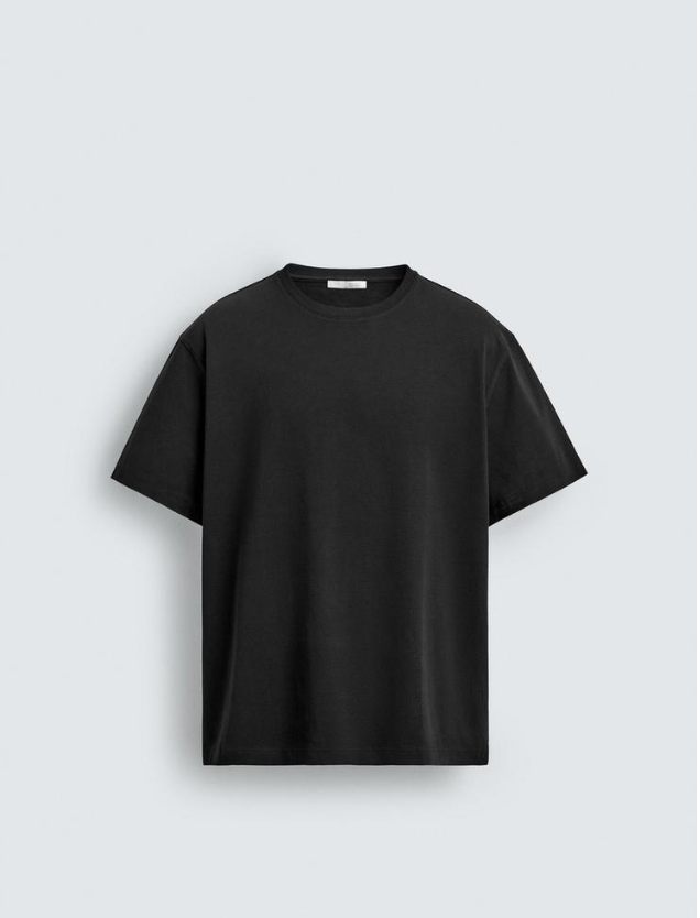 Basic Black Oversized Tee
