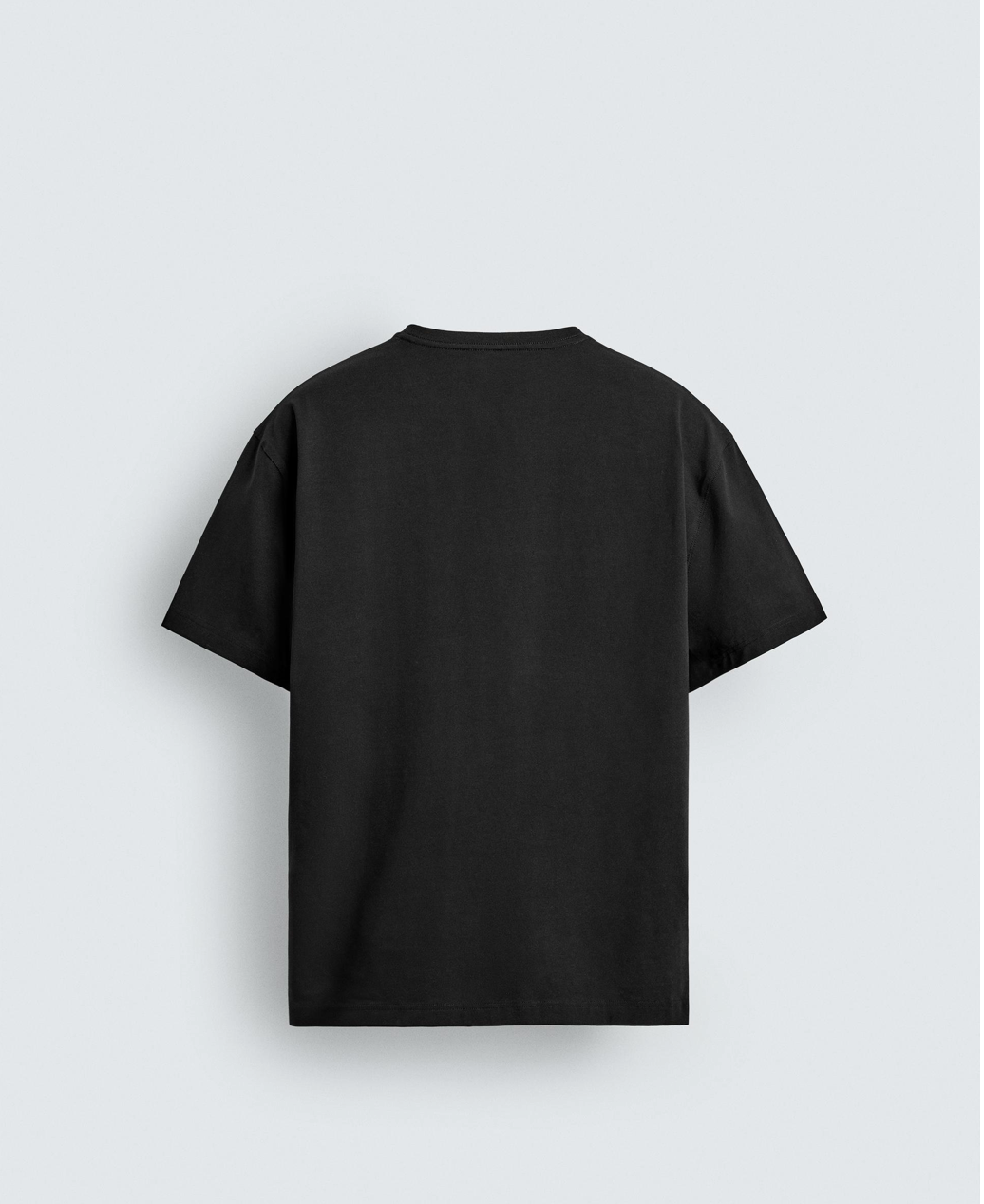 Basic Black Oversized Tee