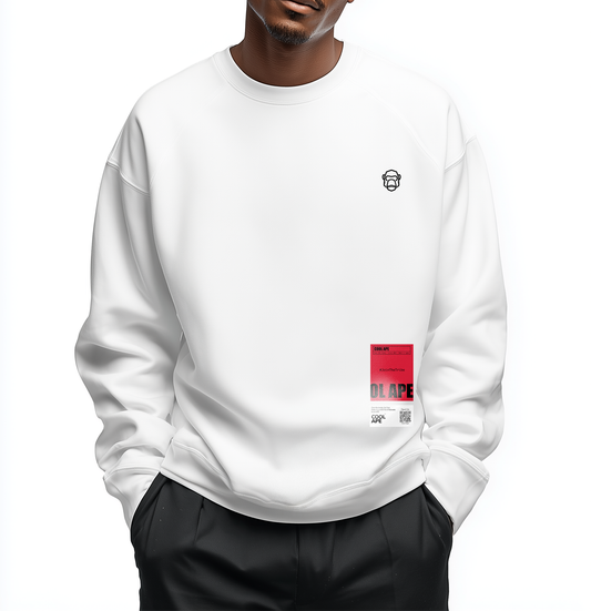 White Crew Neck